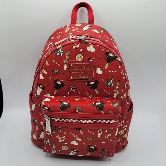 Loungefly Disney Christmas Treats Snacks Backpack - Picture 1 of 6